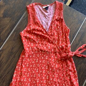 Universal thread midi wrap dress